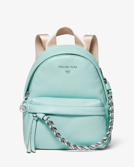 Slater Extra-Small Pebbled Leather Convertible Backpack