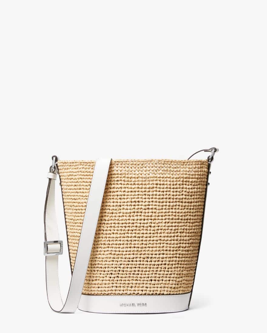 安いそれに目立つ Straw Medium Townsend Bucket [US] Kors Michael | Messenger 小物