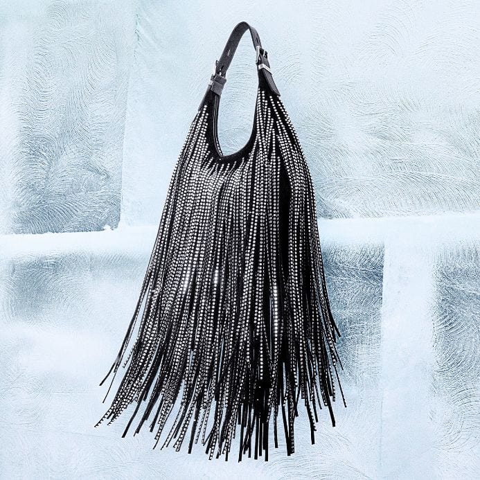 studded shoulder bag