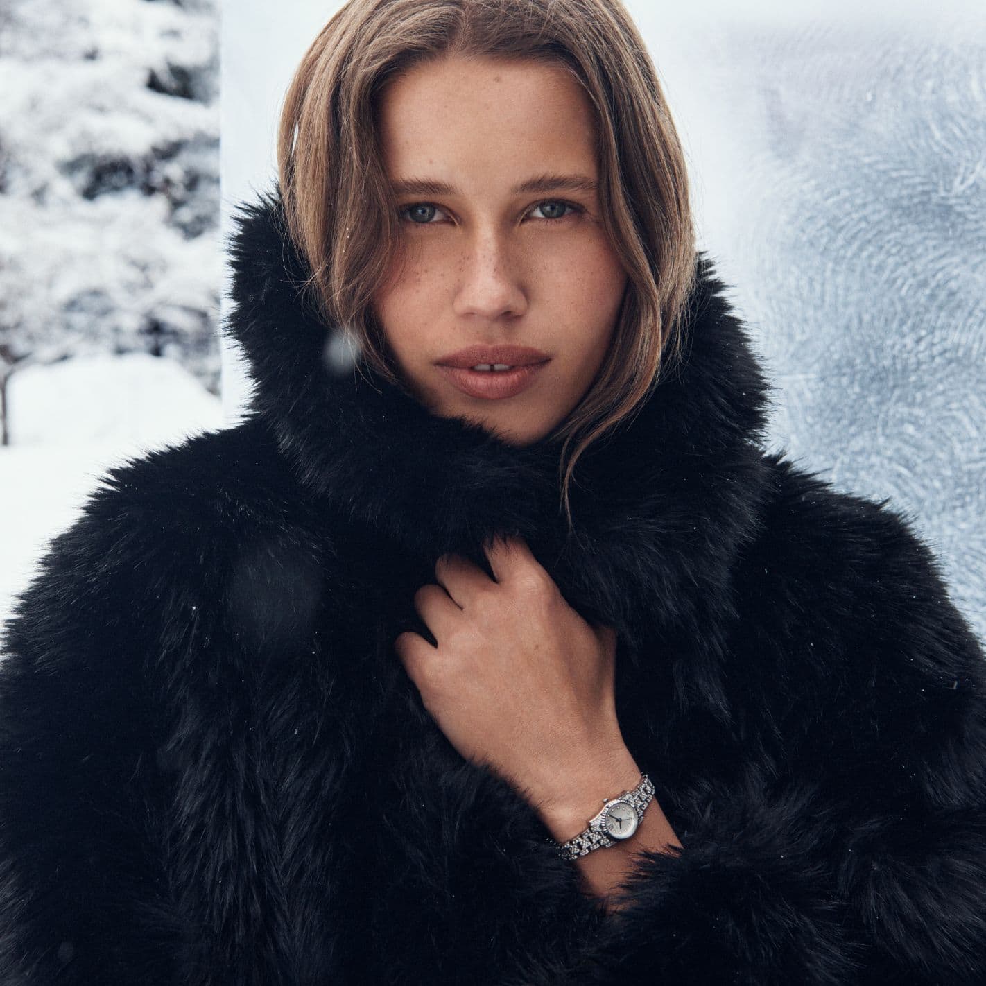 mini lexington pave watch