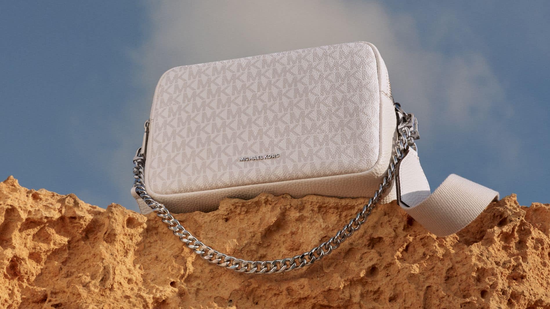 white bryant crossbody bag