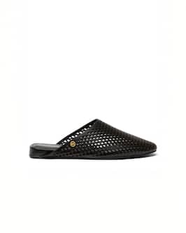 Cady Perforated Leather Mule