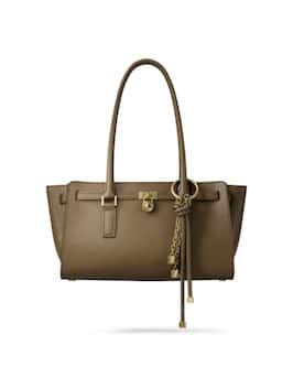 Hamilton Moderne Small Leather Satchel