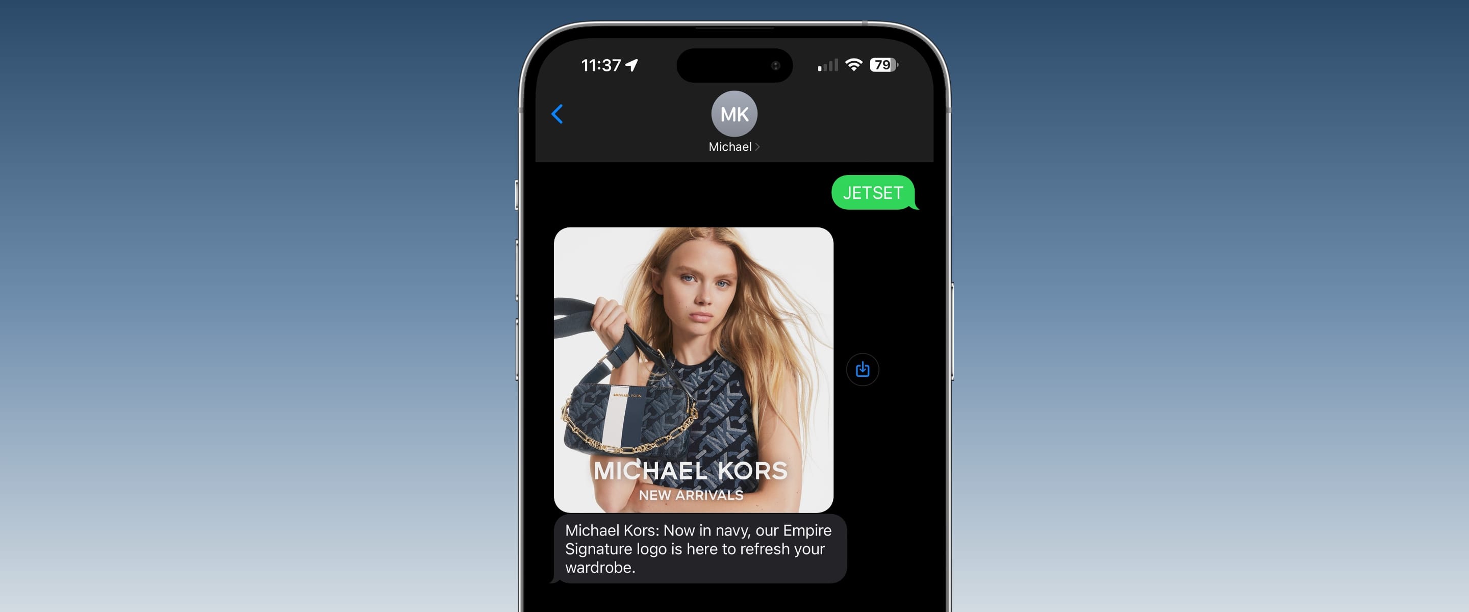 Michael kors app for iphone sale